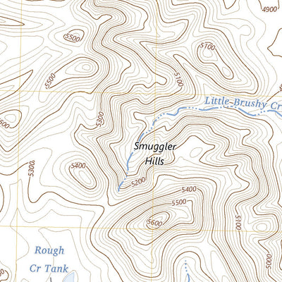 United States Geological Survey San Luis Pass, NM (2023, 24000-Scale) digital map