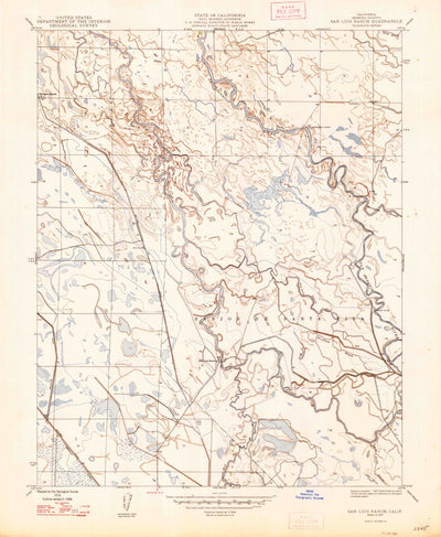 United States Geological Survey San Luis Ranch, CA (1947, 24000-Scale) digital map