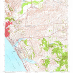 United States Geological Survey San Luis Rey, CA (1948, 24000-Scale) digital map