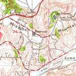 United States Geological Survey San Luis Rey, CA (1948, 24000-Scale) digital map