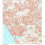 United States Geological Survey San Luis Rey, CA (1997, 24000-Scale) digital map