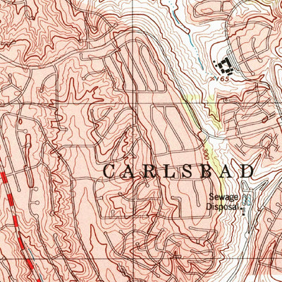 United States Geological Survey San Luis Rey, CA (1997, 24000-Scale) digital map