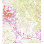 United States Geological Survey San Marcos, CA (1968, 24000-Scale) digital map