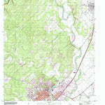 United States Geological Survey San Marcos North, TX (1995, 24000-Scale) digital map