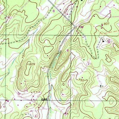 United States Geological Survey San Marcos North, TX (1995, 24000-Scale) digital map