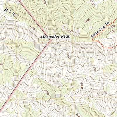 United States Geological Survey San Marcos Pass, CA (2021, 24000-Scale) digital map