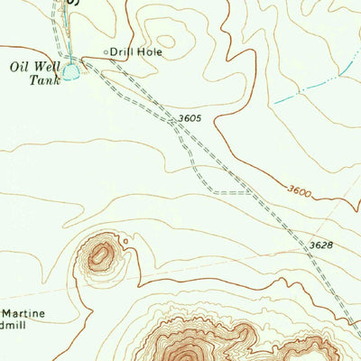United States Geological Survey San Martine, TX (1970, 24000-Scale) digital map