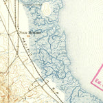 United States Geological Survey San Mateo, CA (1896, 62500-Scale) digital map