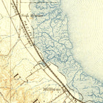 United States Geological Survey San Mateo, CA (1915, 62500-Scale) digital map
