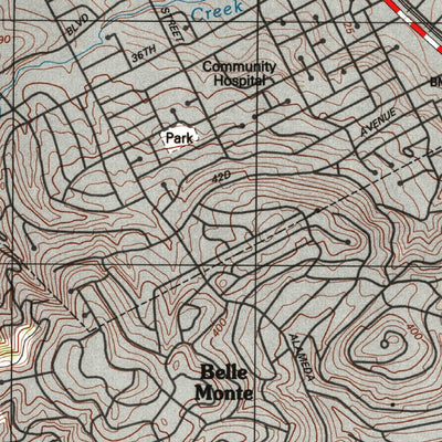 United States Geological Survey San Mateo, CA (1993, 24000-Scale) digital map