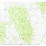 United States Geological Survey San Mateo Mountains, NM (1979, 100000-Scale) digital map