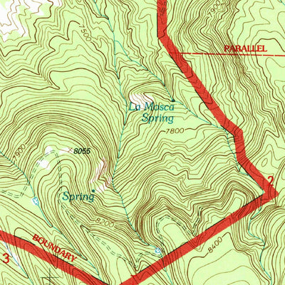 United States Geological Survey San Mateo, NM (1995, 24000-Scale) digital map