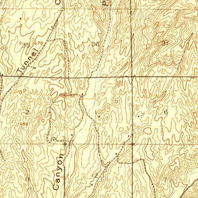 United States Geological Survey San Miguel, CA (1919, 62500-Scale) digital map