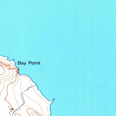 United States Geological Survey San Miguel Island East, CA (1943, 24000-Scale) digital map