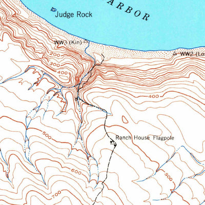 United States Geological Survey San Miguel Island East, CA (1943, 24000-Scale) digital map
