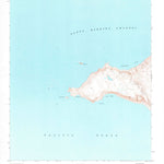 United States Geological Survey San Miguel Island West, CA (1943, 24000-Scale) digital map