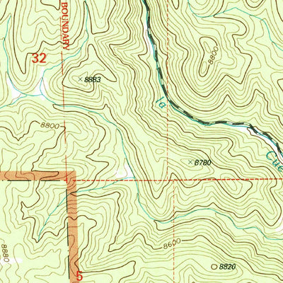 United States Geological Survey San Miguel Mountain, NM (2002, 24000-Scale) digital map