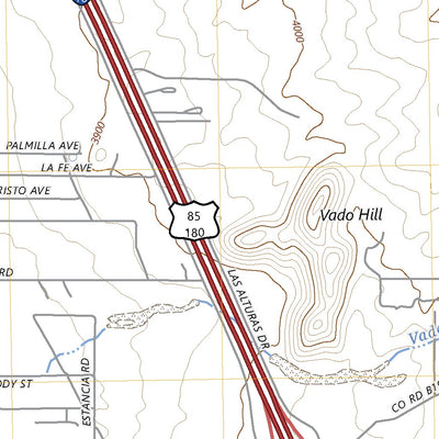 United States Geological Survey San Miguel, NM (2023, 24000-Scale) digital map