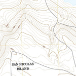 United States Geological Survey San Nicolas Island OE NW, CA (2021, 24000-Scale) digital map