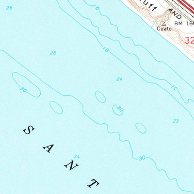 United States Geological Survey San Onofre Bluff, CA (1968, 24000-Scale) digital map