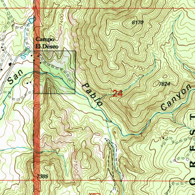 United States Geological Survey San Pablo, NM (2002, 24000-Scale) digital map