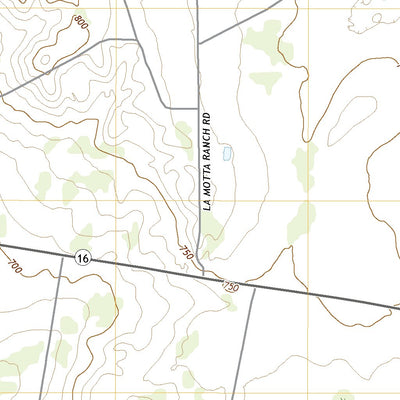 United States Geological Survey San Pablo Ranch, TX (2022, 24000-Scale) digital map