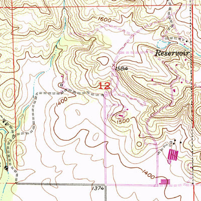 United States Geological Survey San Pasqual, CA (1954, 24000-Scale) digital map