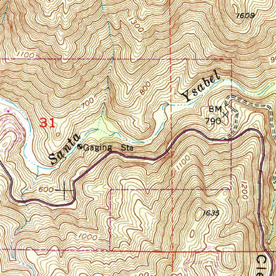 United States Geological Survey San Pasqual, CA (1954, 24000-Scale) digital map
