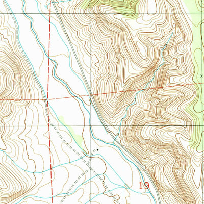 United States Geological Survey San Patricio, NM (1989, 24000-Scale) digital map