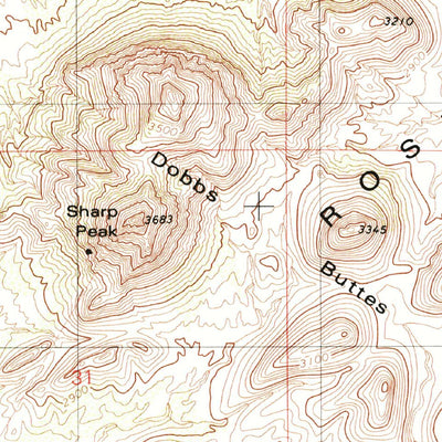 United States Geological Survey San Pedro, AZ (1979, 24000-Scale) digital map