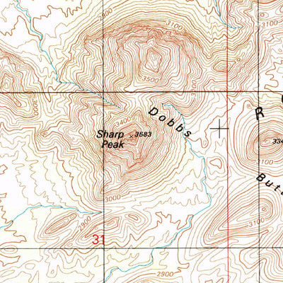 United States Geological Survey San Pedro, AZ (1996, 24000-Scale) digital map