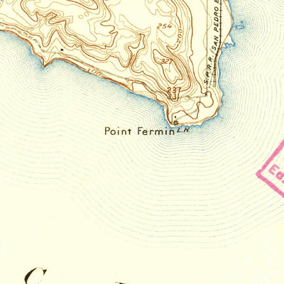 United States Geological Survey San Pedro, CA (1896, 62500-Scale) digital map