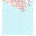 United States Geological Survey San Pedro, CA (1964, 24000-Scale) digital map