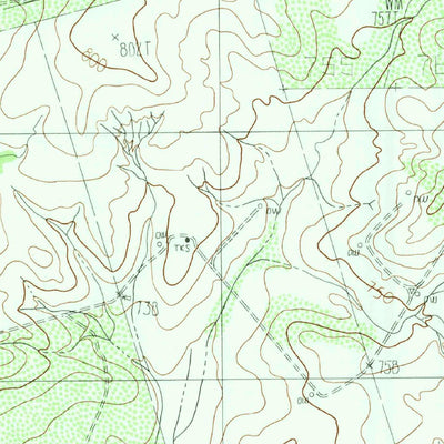 United States Geological Survey San Pedro Creek, TX (1982, 24000-Scale) digital map