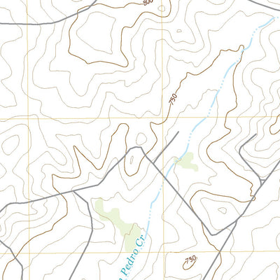 United States Geological Survey San Pedro Creek, TX (2022, 24000-Scale) digital map