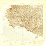 United States Geological Survey San Pedro Hills, CA (1925, 24000-Scale) digital map