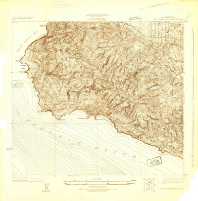 United States Geological Survey San Pedro Hills, CA (1925, 24000-Scale) digital map