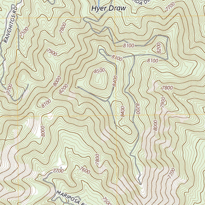 United States Geological Survey San Pedro, NM (2023, 24000-Scale) digital map