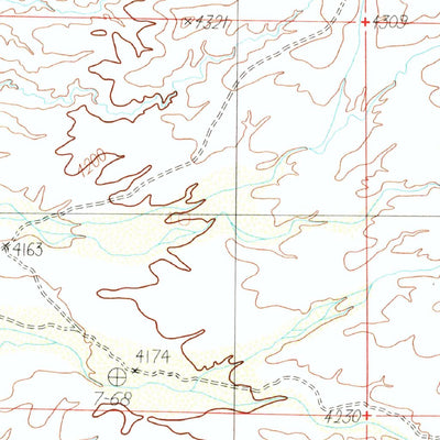 United States Geological Survey San Pedro Ranch, AZ (1985, 24000-Scale) digital map