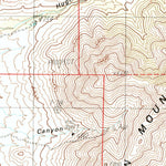 United States Geological Survey San Pedro Ranch, AZ (1985, 24000-Scale) digital map