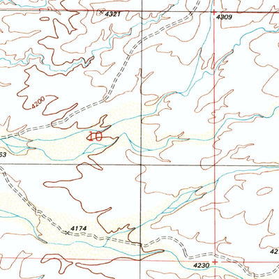 United States Geological Survey San Pedro Ranch, AZ (1996, 24000-Scale) digital map
