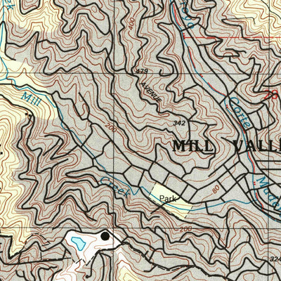 United States Geological Survey San Rafael, CA (1995, 24000-Scale) digital map