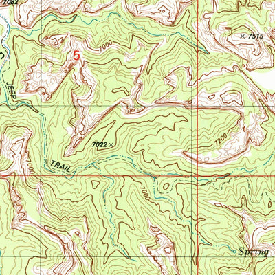 United States Geological Survey San Rafael Knob, UT (1983, 24000-Scale) digital map