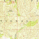 United States Geological Survey San Rafael Mountain, CA (1959, 62500-Scale) digital map