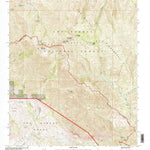 United States Geological Survey San Rafael Mountain, CA (1995, 24000-Scale) digital map