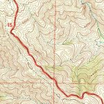 United States Geological Survey San Rafael Mountain, CA (1995, 24000-Scale) digital map