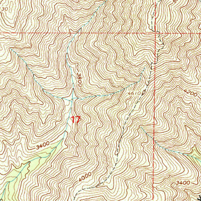 United States Geological Survey San Rafael Mountain, CA (1995, 24000-Scale) digital map