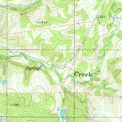 United States Geological Survey San Saba Peak, TX (1980, 24000-Scale) digital map