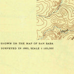 United States Geological Survey San Saba, TX (1931, 62500-Scale) digital map