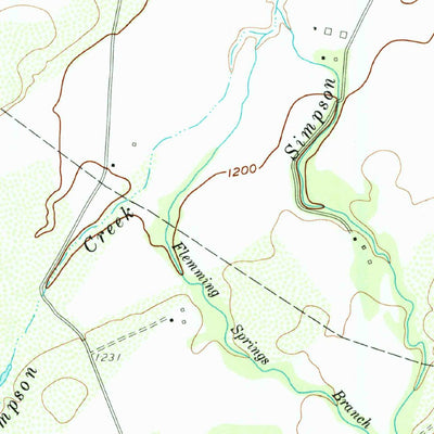 United States Geological Survey San Saba, TX (1959, 24000-Scale) digital map